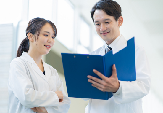医師の会話